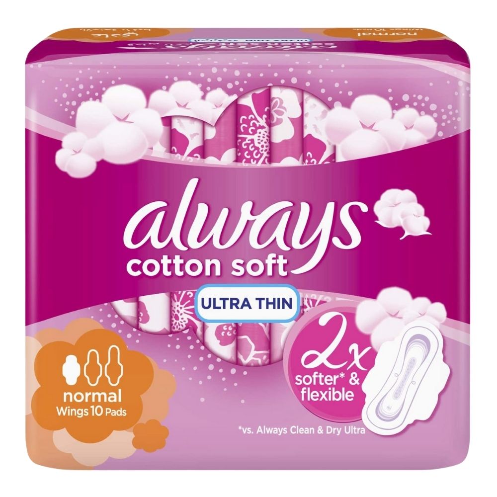 Always Cotton Soft Ultra Thin Normal Sanitary Pads 